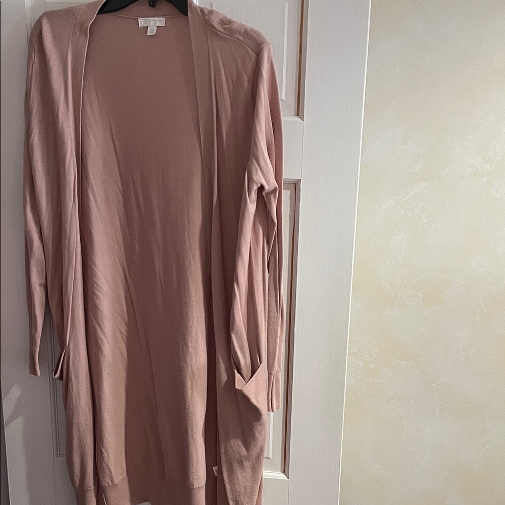 14th & Union lightweight Blush Knit Sweater Cardigan in size medium